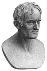Bust of Dalton by Chantrey