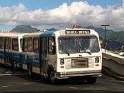 Wiki Wiki bus at Honolulu International Airport