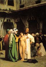 The Slave Market (c. 1884), painting by Jean-Leon Gerome.