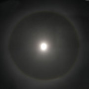 A halo around the Moon