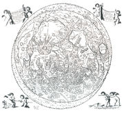 Map of the Moon by Johannes Hevelius (1647)