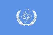 IAEA flag.