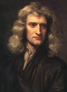 Godfrey Kneller's 1689 portrait of Isaac Newton aged 46