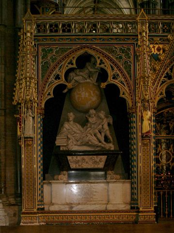 Image:Isaac Newton grave in Westminster Abbey.jpg