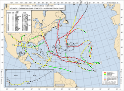 Season summary map