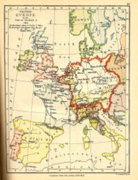 Western Europe in 1525, after the Battle of Pavia.