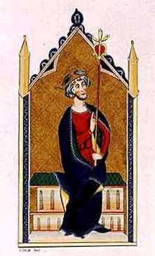 William Rufus, "the Red", King of the English (1087-1100).