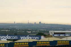 Johannesburg's skyline viewed from Kyalami.