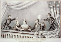 April 14: Lincoln shot.