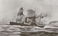 July 30: Steamer Brother Jonathan sinks.