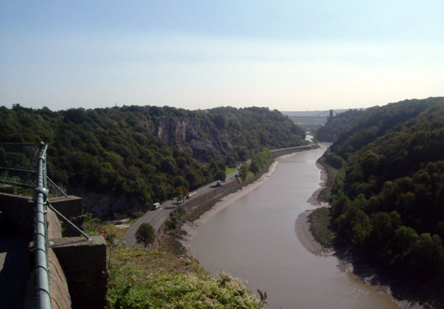 Image:Bristol, Avon Gorge from Clifton Down.jpg