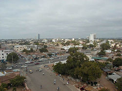 Panoramic view of Lomé