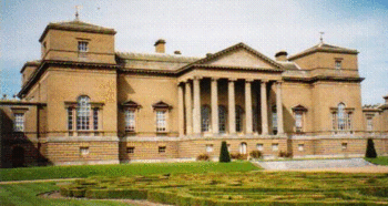 Holkham Hall. Matthew Brettingham's first notable employment was here as Clerk of the Works and executive architect in 1734.