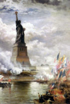October 28: Statue of Liberty.