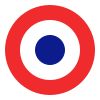 The roundel was first used by the French Air Force in World War I.
