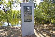 Alfred Bernhard Nobel Monument in Wagga Wagga, Australia