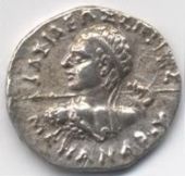 Silver drachm of the Greek "Saviour King" Menander (r.160–135 BCE)