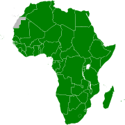 Map of the African Union (with Morocco incorrectly shown as a member)