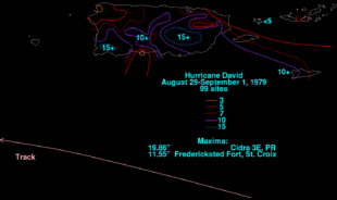 Rainfall Totals in Puerto Rico