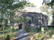 Escomb Church, County Durham. The stone churches built for Nechtan, and perhaps Óengus's church at St Andrews, are presumed to have been similar.