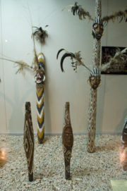 Funeral masks, Malakula Island.