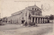 A postcard c.1900-1910 showing the Port Louis theatre.