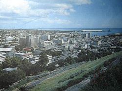 The city in the mid-1980s.