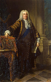 Sir Robert Walpole, the first Prime Minister, who used the Order of the Bath as a source of political patronage