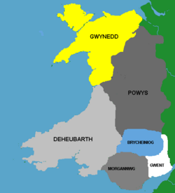 Medieval Kingdoms of Wales.