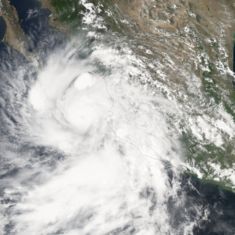 Hurricane John on August 31