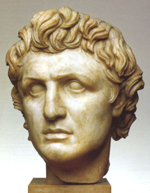Bust of Attalus I, circa 200 BC(Pergamon Museum, Berlin)