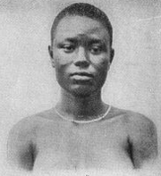 Woman in Porto Novo circa 1914
