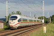 German ICE high speed train