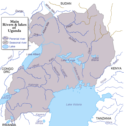 Image:Rivers and lakes of Uganda.png