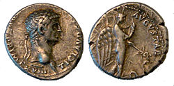 Claudius issued this denarius type to emphasize his clemency after Caligula's assassination. The depiction of the goddess Pax-Nemesis, representing subdued vengeance, would be used on the coins of many later emperors.