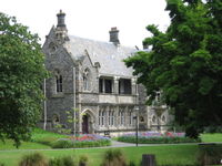Canterbury Provincial Council Buildings. One of Mountfort's earliest New Zealand Gothic buildings, in the style he made his trademark