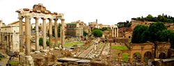 The Roman Forum was the central area around which ancient Rome developed, and served as a hub for daily Roman life.