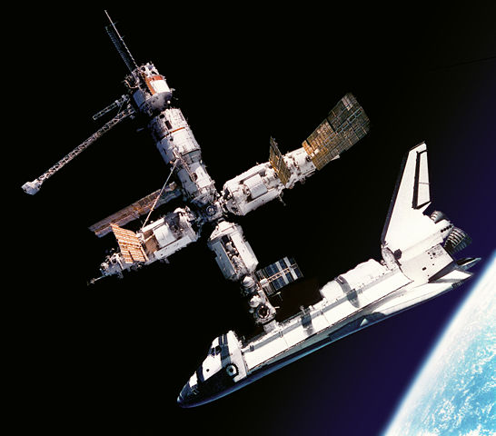 Image:Atlantis Docked to Mir.jpg