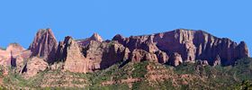 Kolob Canyons are a set of finger canyons cut into the Kolob Plateau.