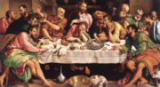 Jacopo Bassano's the Last Supper