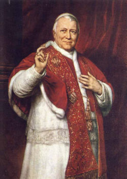 Pope Pius IX convened the First Vatican Council that approved the dogma of Pope as the visible head of the church, prime bishop over a hierarchy of clergy and believers