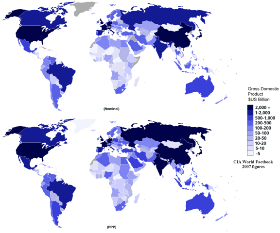 Image:Gdp nominal and ppp 2005 world map single colour.png