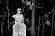 Memorial bust of Richard Wagner in Venice.