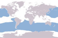 Global range (In blue)