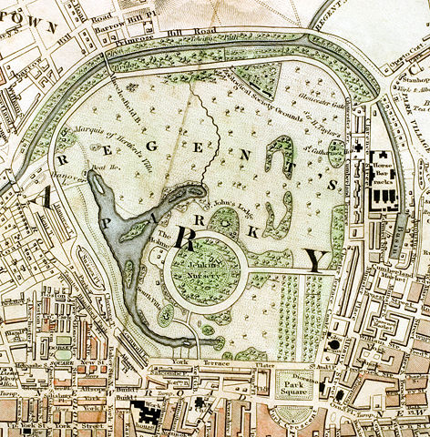 Image:Regent's Park London from 1833 Schmollinger map.jpg