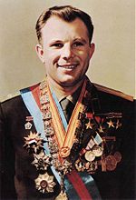 Yuri Gagarin was the first man in space.