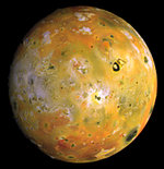 Image of Io taken by the Galileo spacecraft