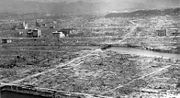 The aftermath of the atomic bombing of Hiroshima