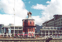 The Clock Tower (built 1883) at the Victoria & Alfred Waterfront