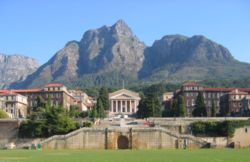 The University of Cape Town's main campus